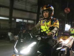 Patroli Gabungan, Polres Sumedang Wujudkan Situasi Aman di Malam Takbir Idul Fitri