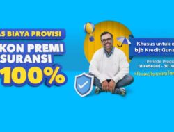 bjb PASTI! Promo Asuransi Tanpa Provisi dengan Diskon Premi hingga 100%