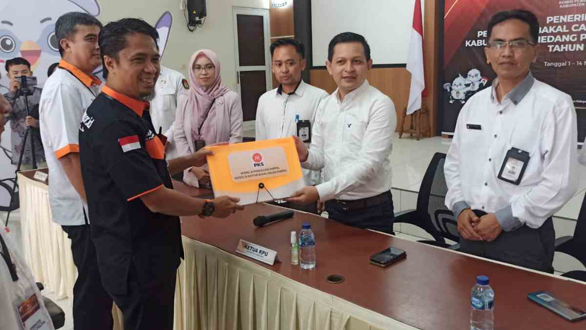 PKS Sumedang Jadi Parpol Pertama Daftarkan Bacaleg Pileg 2024 ke KPU