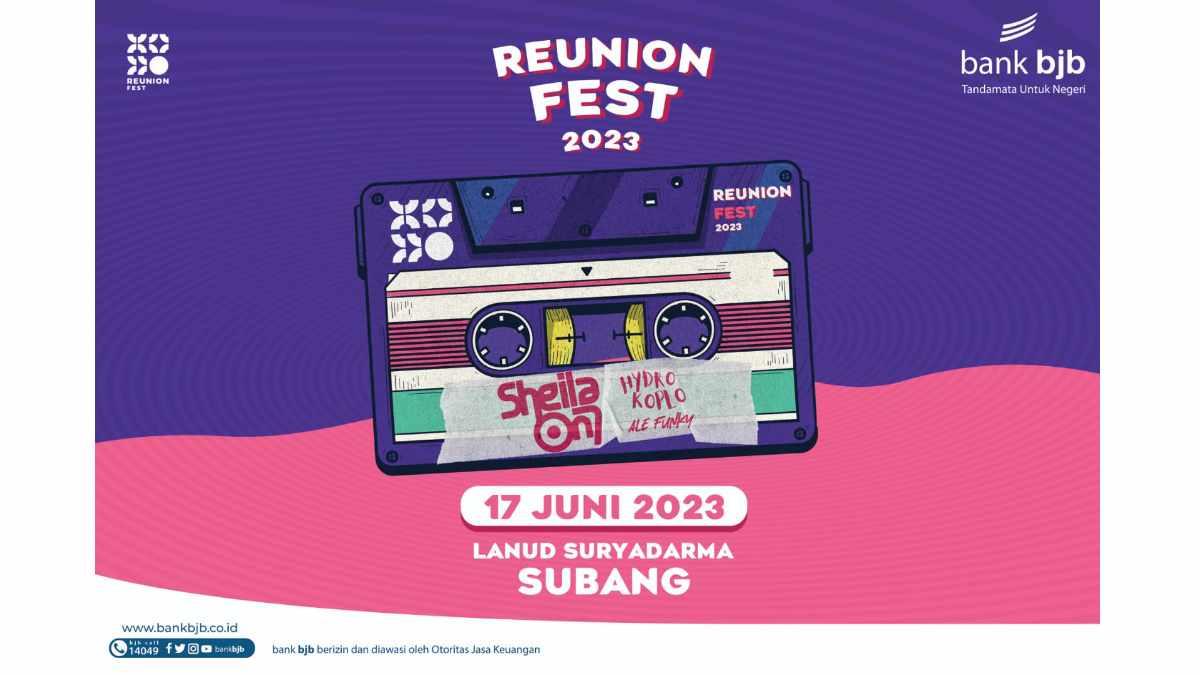 Reunion Fest 2023 bank bjb