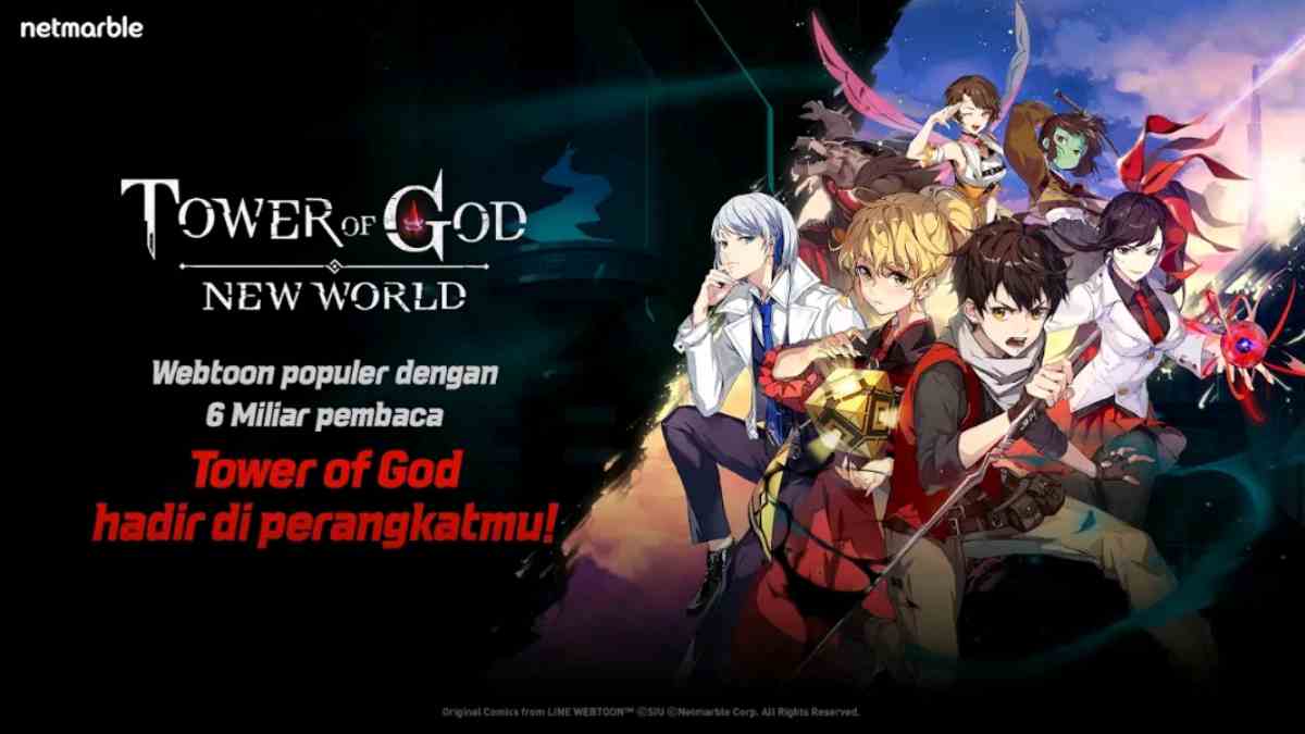 Game Tower of God, New World Webtoon