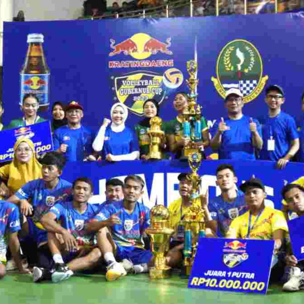 Kratingdaeng Volleyball Gubernur Cup 2023 Sukses Digelar, Lahirkan Atlet Unggul