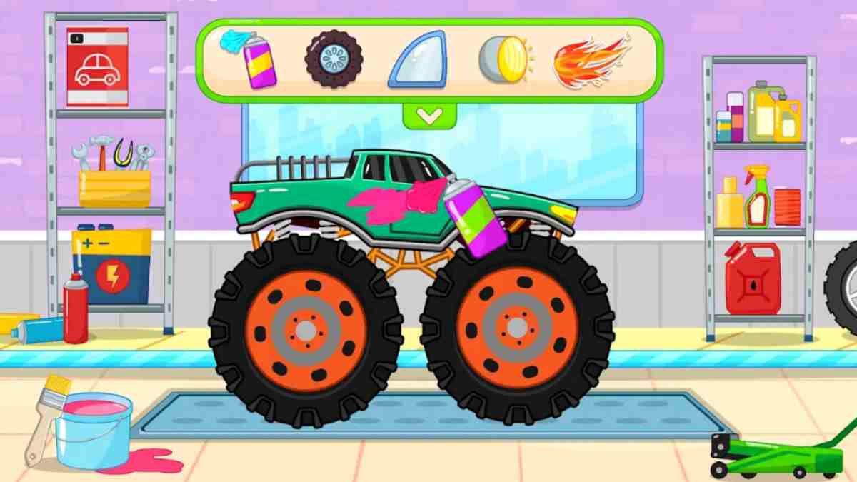 Car Wash and Car Games for Kids
