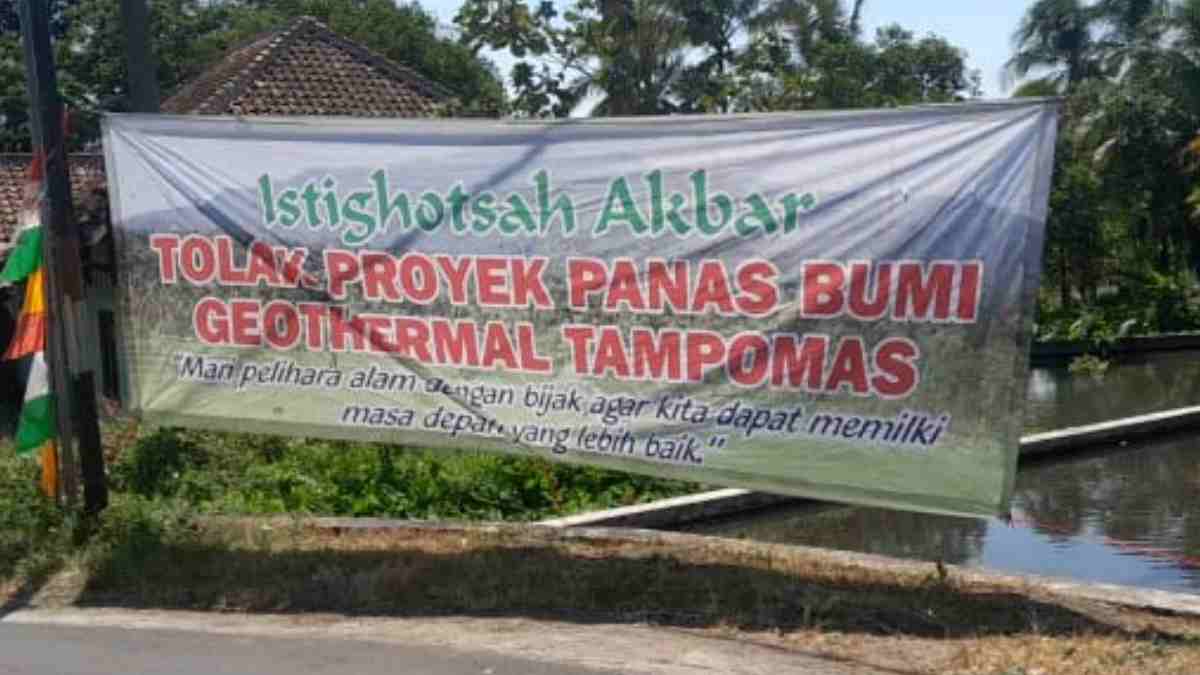 Warga Sumedang Tetap Menolak Proyek Geothermal di Gunung Tampomas