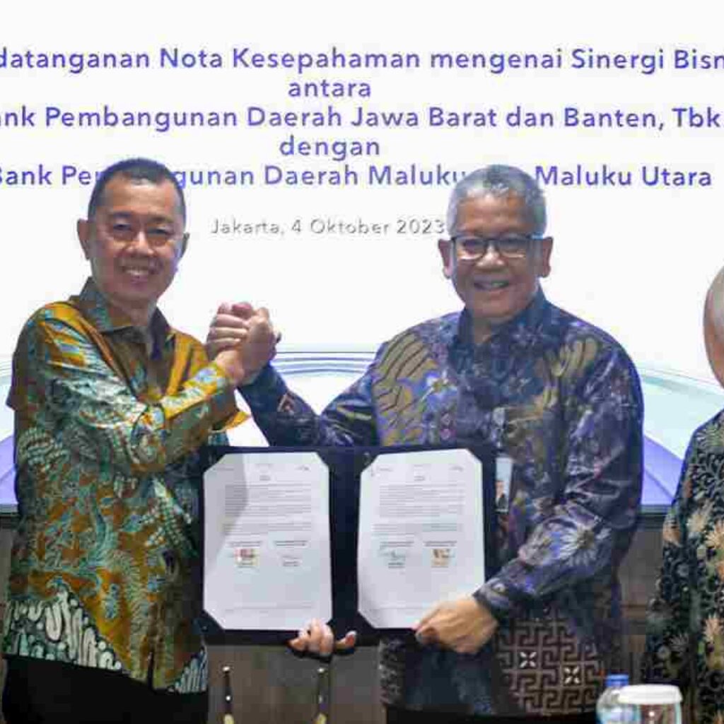 Bank Maluku Malut Teken MoU Sinergi Bisnis, KUB bank bjb Semakin Kuat