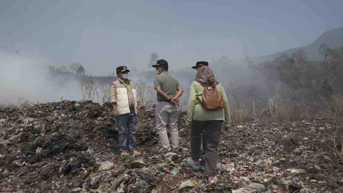 Pj Bupati Sumedang Tinjau TPA Cibeureum