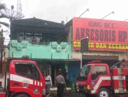 Ruko di Samping GIM Sumedang Ludes Terbakar