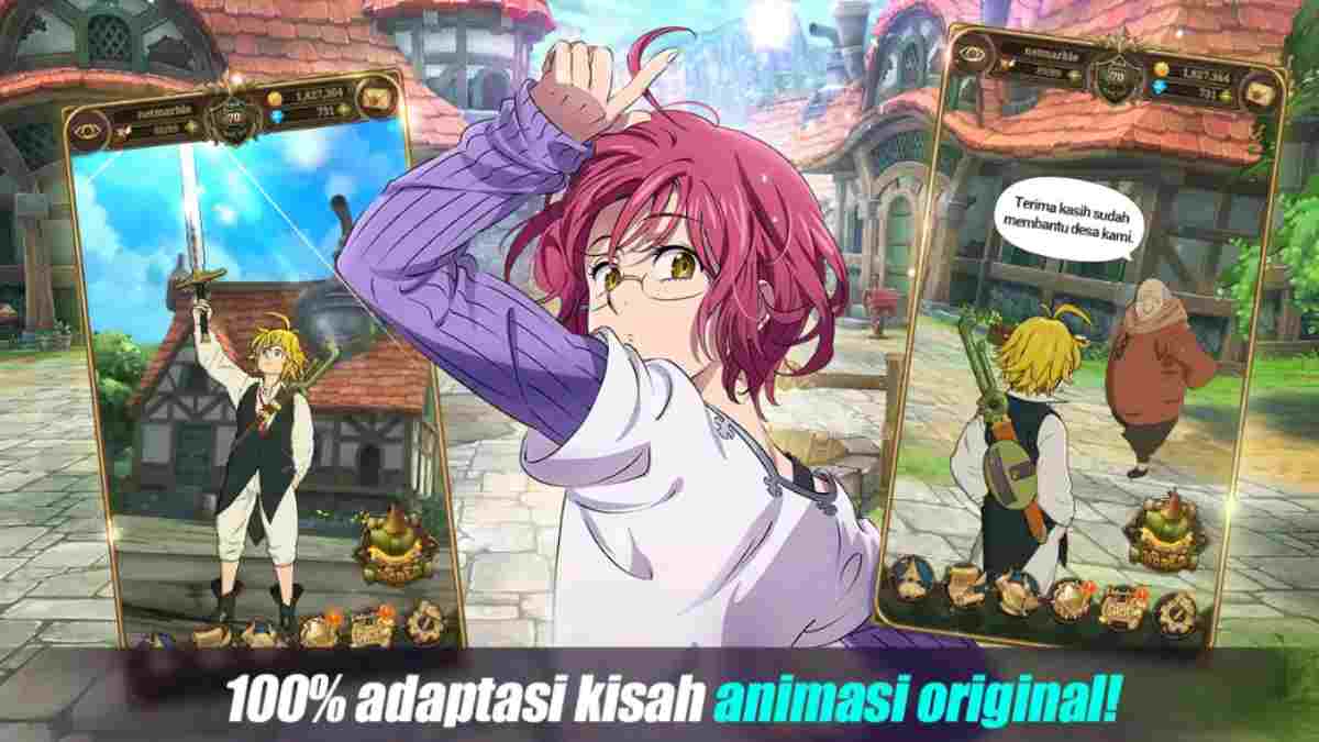 The Seven Deadly Sins, Game Adaptasi Kisah Animasi yang Lagi Trending ...