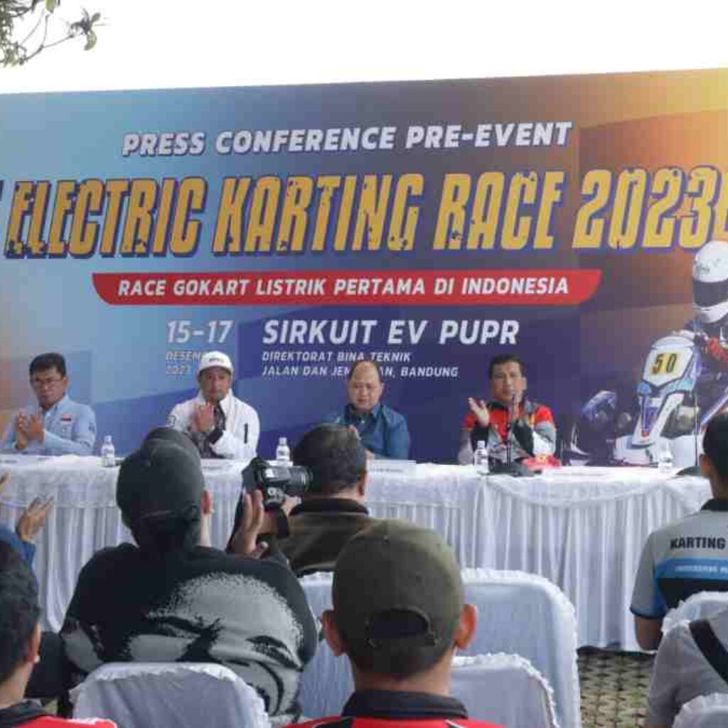 Balap Gokart Listrik Pertama di Indonesia Segera Digelar di Sirkuit EV PUPR Bandung