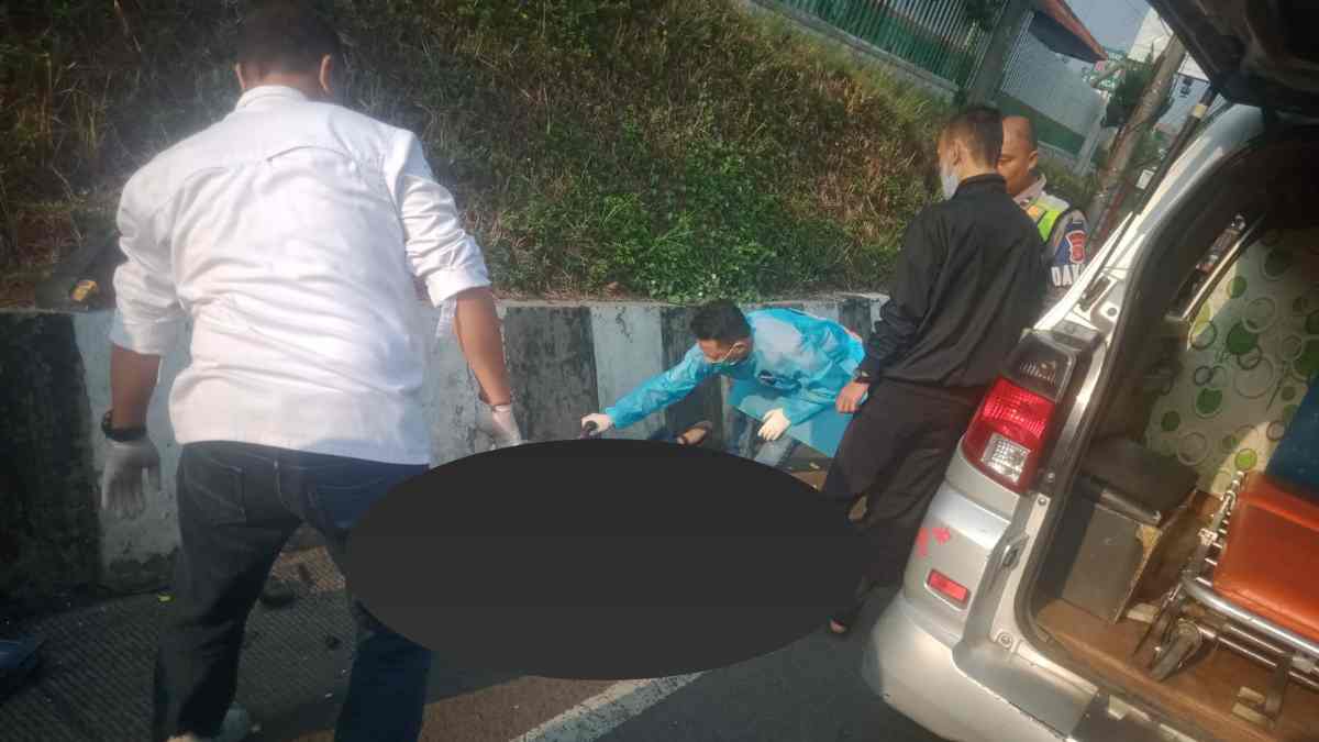 Seorang PNS Tewas Terlindas Truk di Tanjungsari Sumedang