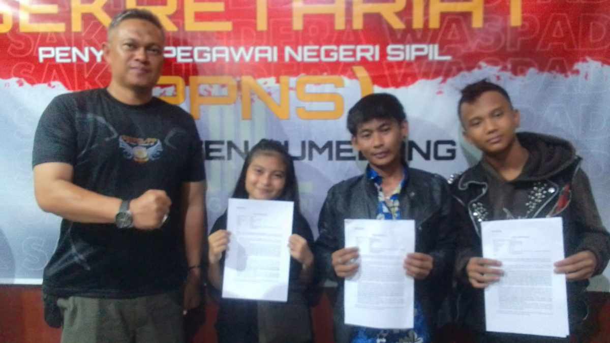 Satpol PP Sumedang Amankan 3 Anak Punk