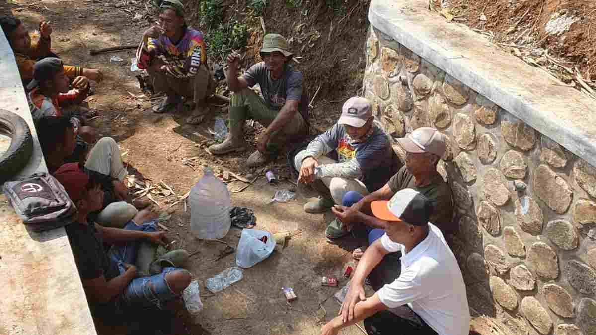 Pembangunan Irigasi Natongtong di Jatinangor Sumedang