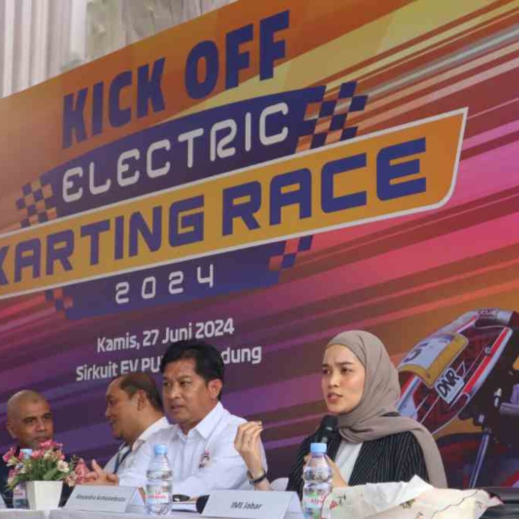 Didukung Penuh Kementerian PUPR, Electric Karting Race Kembali Digelar di Bandung