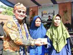 5 KK di Rancakalong Dapat Voucher Belanja dari Baznas Sumedang