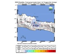 Gempa Kuningan Magnitudo 4.1, Terasa hingga Ciamis dan Banjar