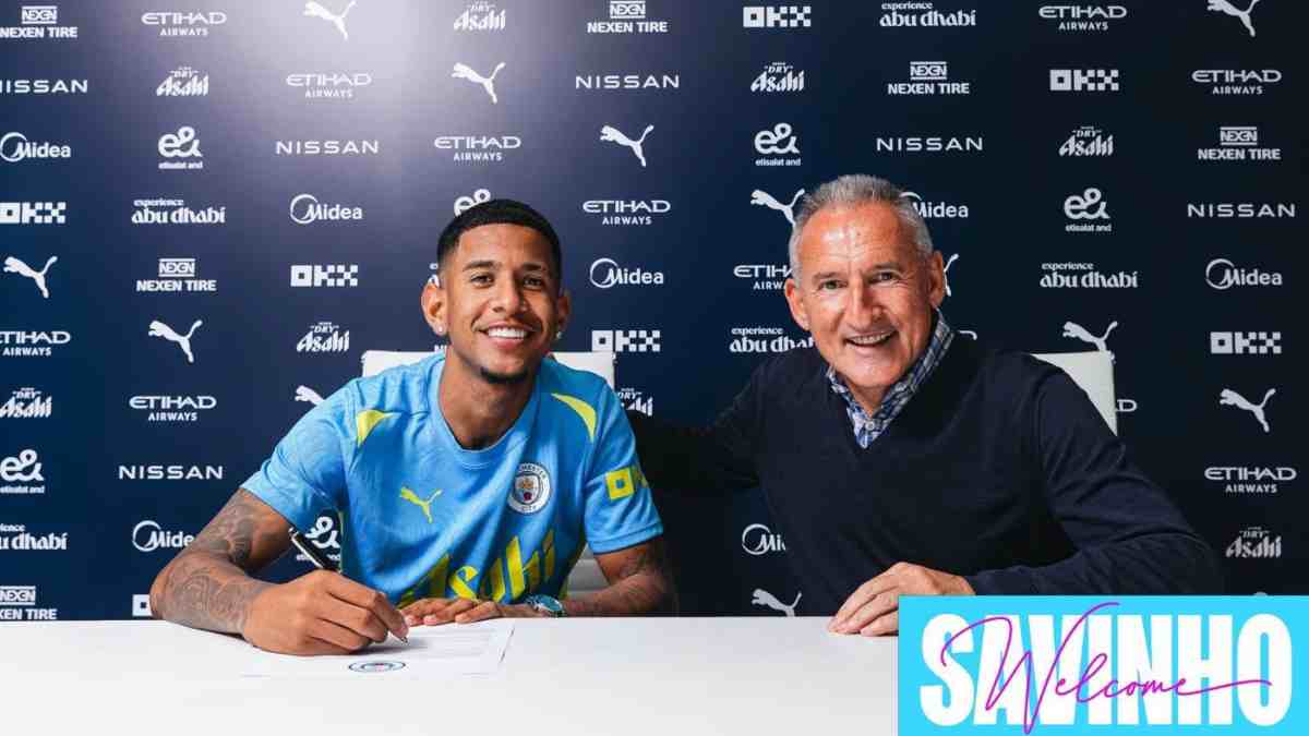 Manchester City Resmi Dapatkan Savinho