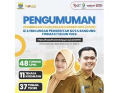 Pemkot Bandung Buka Lowongan CPNS 2024 untuk 48 Posisi Jabatan, Ini Syarat dan Ketentuannya