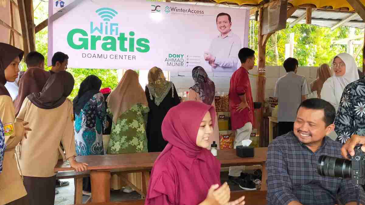 Doamu Center Luncurkan Program Wifi Gratis di Jatinangor, Sukasari dan Cimanggung