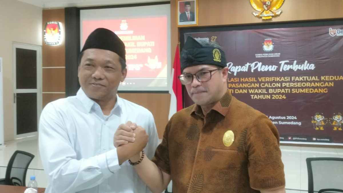 Hendrik-Lucky di Pilkada Sumedang 2024