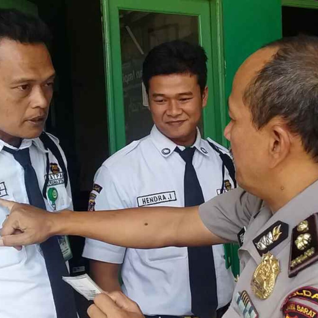 Polda Jabar Razia Satpam di Pangandaran