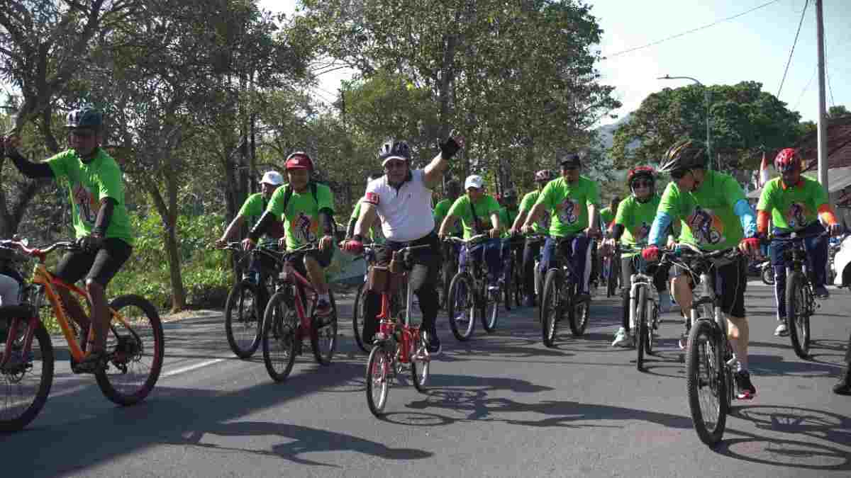 Setda Sumedang Gelar Fun Bike dan Aneka Lomba