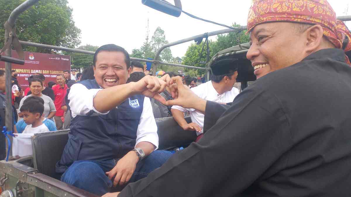 Cabup Sumedang Nomor Urut 2 Dony Ahmad Munir