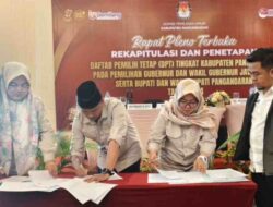 KPU Pangandaran Tetapkan DPT Sebanyak 334.425 Pemilih