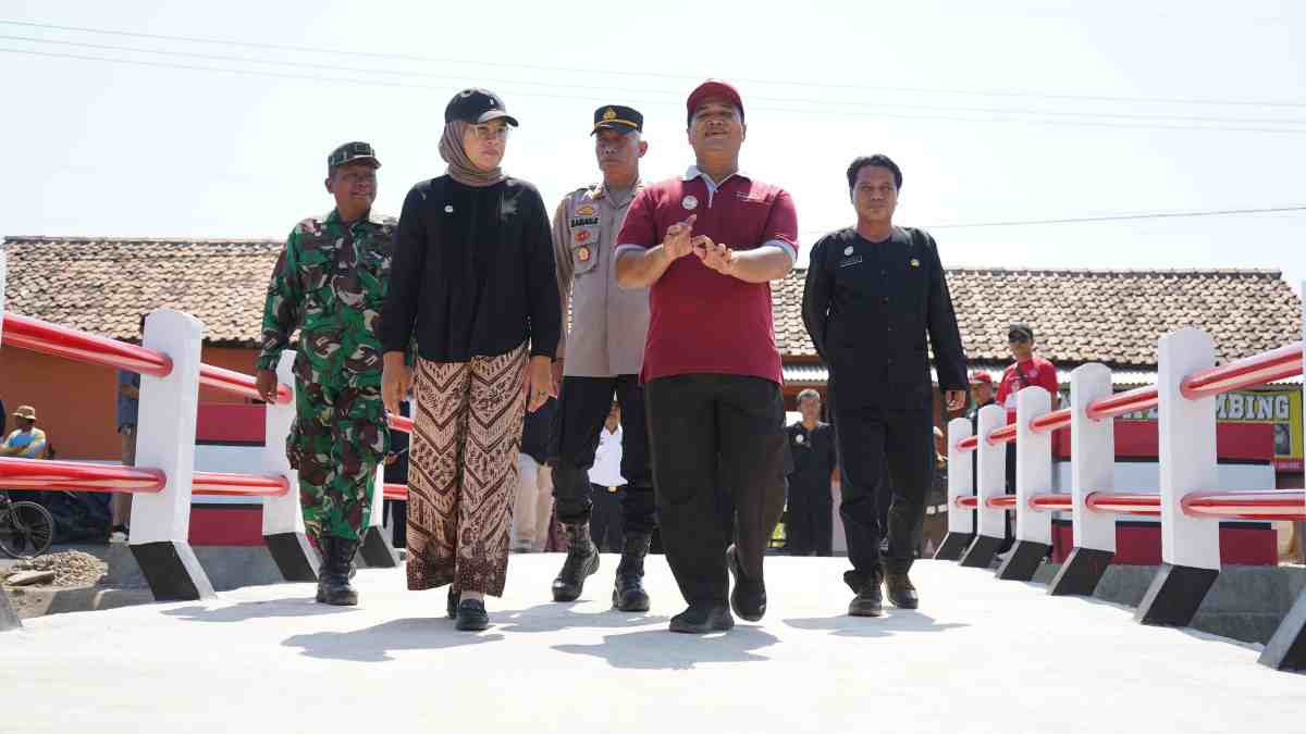 Jembatan Baru Sumbermulya Indramayu