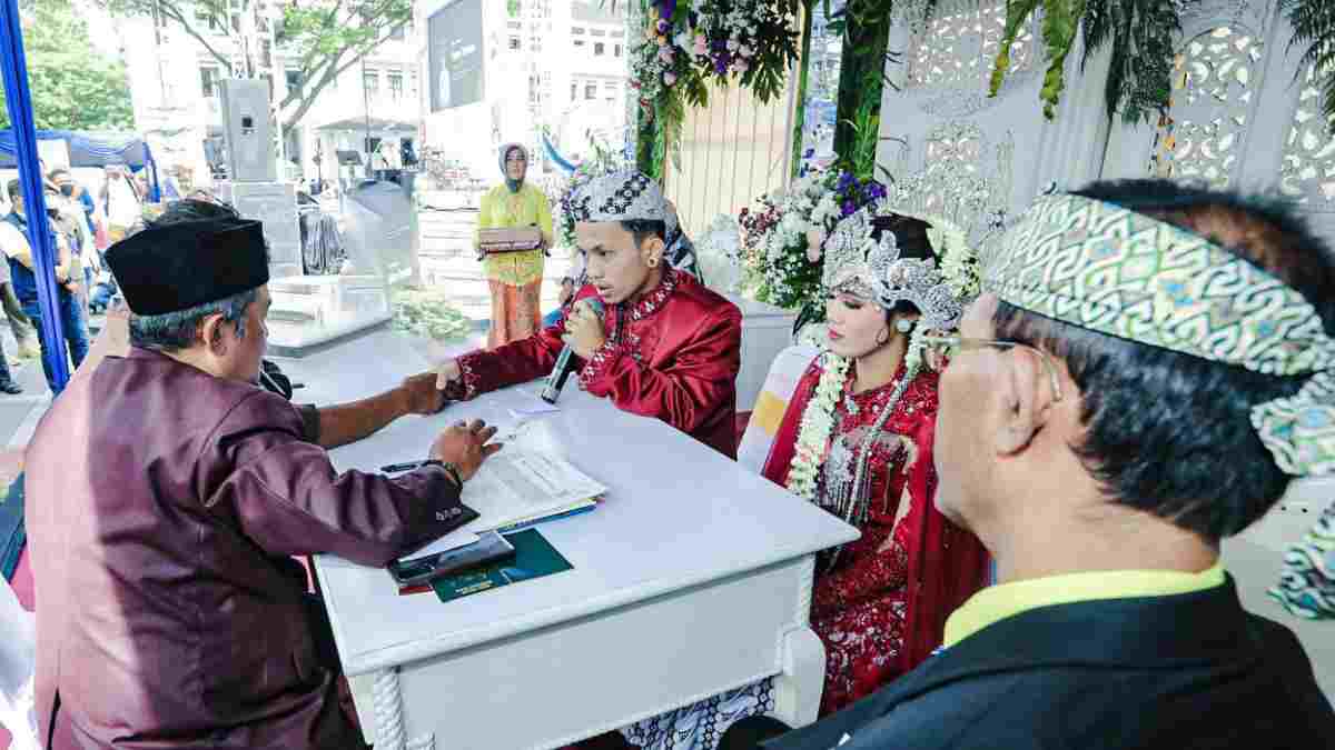 Pemkot Bandung Gelar Nikah Massal Gratis