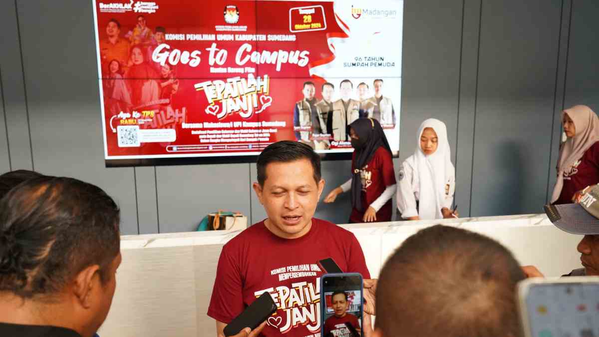 KPU Sumedang Nobar Film Tepatilah Janji di Kampus UPI