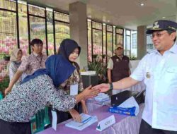 Pantau Langsung ke Beberapa TPS, Pj Bupati Sumedang Apresiasi Tingginya Partisipasi Pemilih