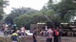 Kecelakaan Beruntun di Paseh Sumedang, Lalin Macet Total