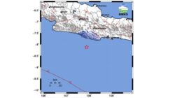 Gempa Guncang Pangandaran, Terasa Hingga Garut