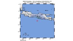 Gempa M5,1 Guncang Selatan Gunungkidul Yogyakarta