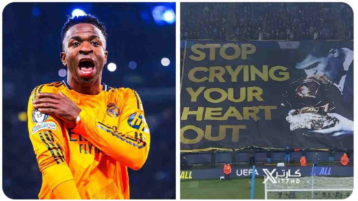 Reaksi Vinicius Jr saat Diejek Fans Man City