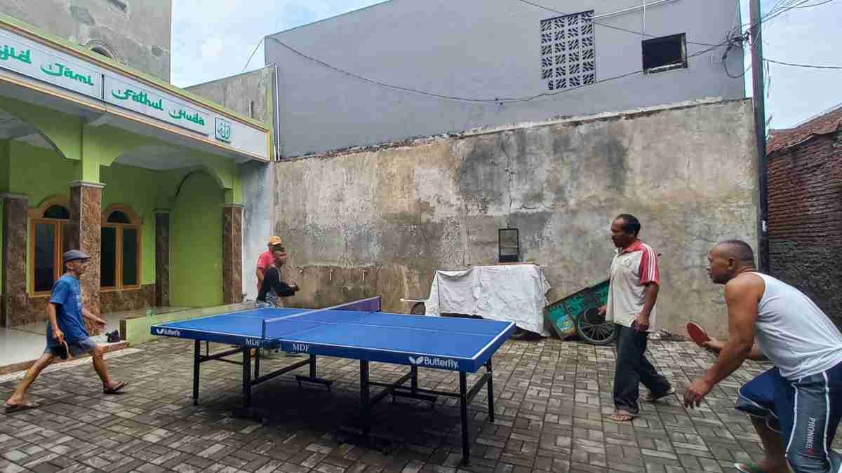 Tenis Meja Kian Populer di Kampung Gunung Karikil, Tasikmalaya