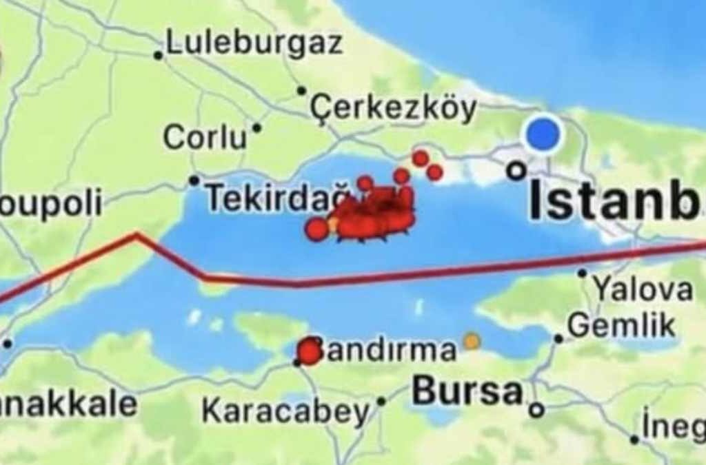 Gempa Dahsyat Guncang Turki