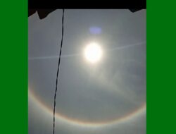 Langit Sumedang Dihiasi Fenomena Langka Halo Matahari, BMKG Beri Penjelasan