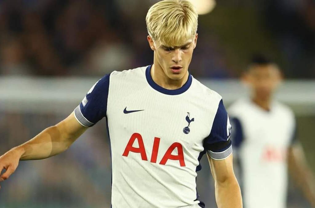 Lucas Bergvall Spurs Swedia
