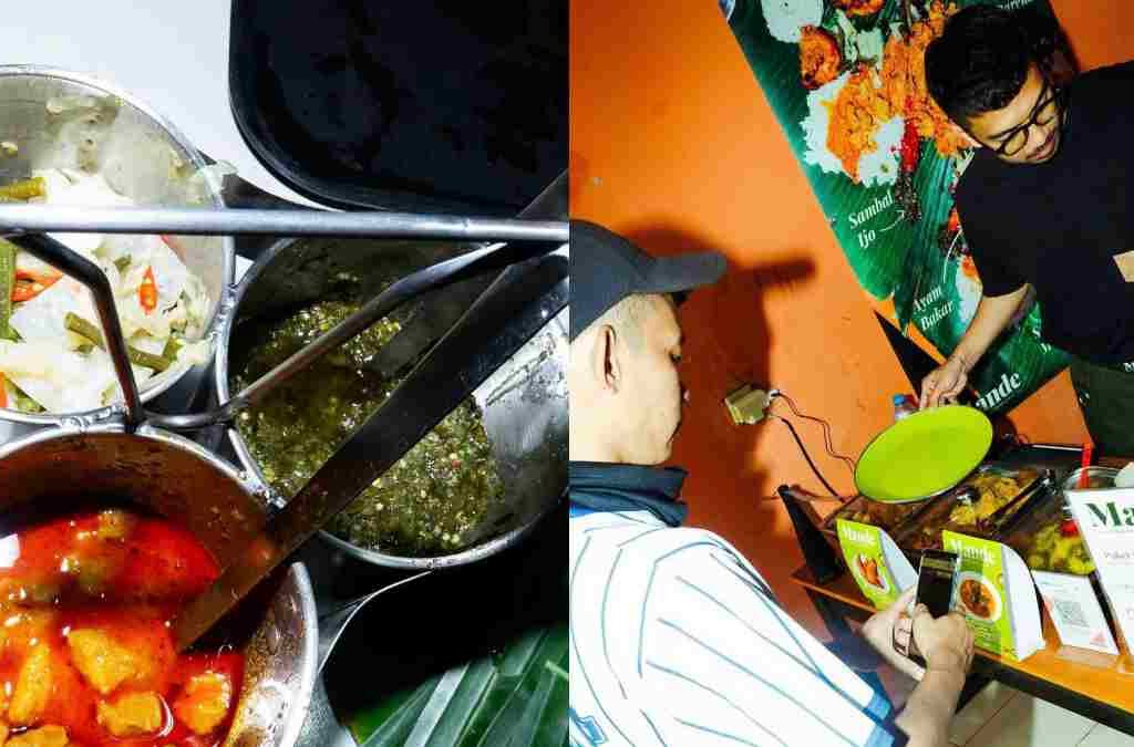 Makan Nasi Padang di Atas Daun Pisang? Warung Unik Ini Jadi Favorit Baru Warga Bandung