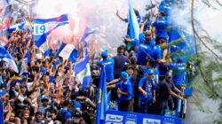 Bandung Lautan Biru, Ribuan Bobotoh Rayakan Persib Juara Liga 1 2024/2025
