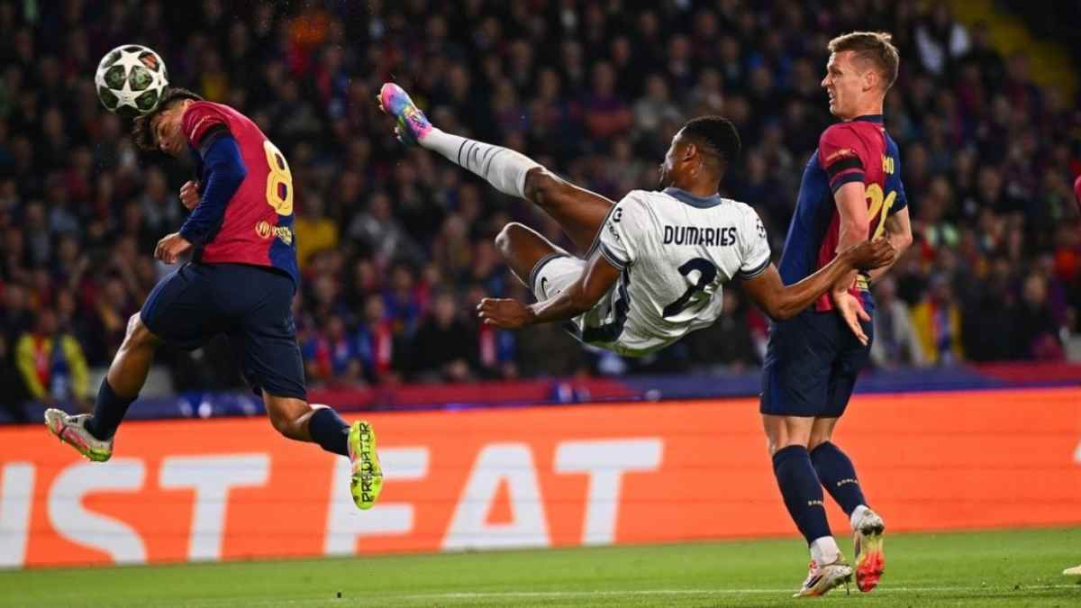 Denzel Dumfries Samai Rekor Del Piero dan Firmino di Liga Champions