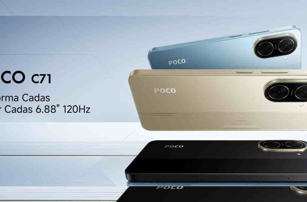 Harga, Spesifikasi dan Kelebihan HP Poco C71, Sejutaan RAM 8GB