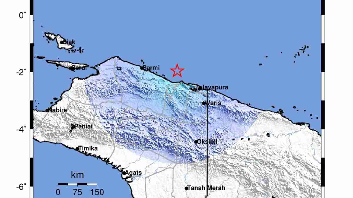 Jayapura Papua Diguncang Gempa Kamis Pagi