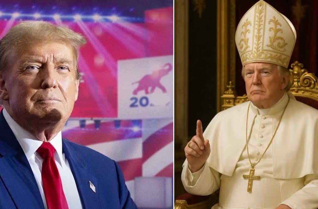 Reaksi Dunia Atas Meme Trump Sebagai Paus Baru