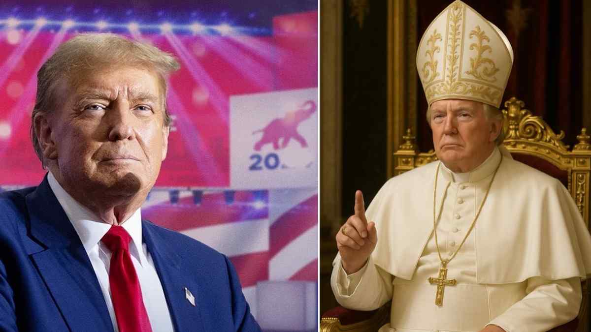 Reaksi Dunia Atas Meme Trump Sebagai Paus Baru