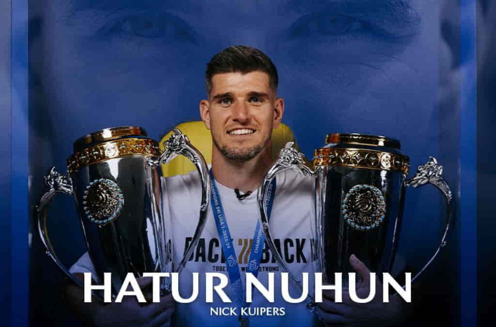 Resmi, Nick Kuipers Pamit dari Persib Bandung