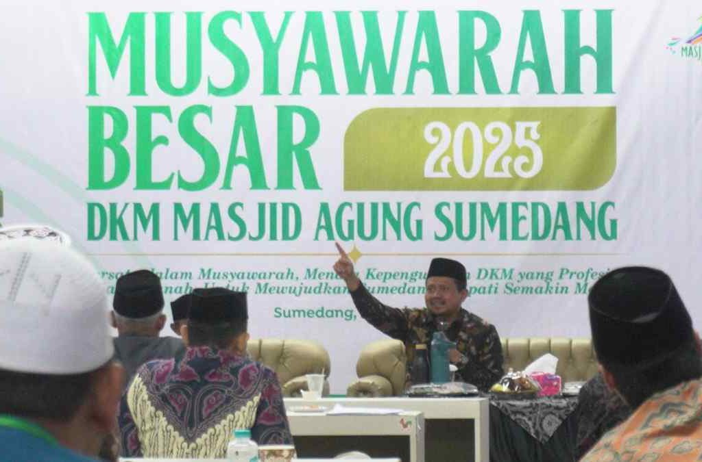 Mubes DKM Masjid Agung Sumedang, Momentum Evaluasi dan Perbaikan Berkelanjutan
