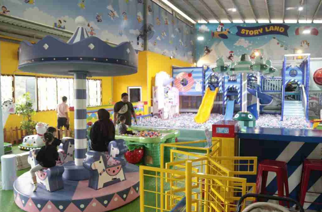 Playground Margacinta, Taman Bermain yang Ramah Anak di Kota Bandung!