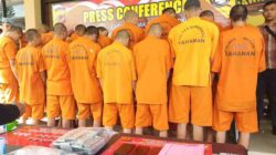 Polres Sumedang Ungkap 9 Kasus Narkoba, Amankan 16 Tersangka